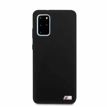 BMHCS67MSILBK BMW Silicone Cover for Samsung Galaxy S20+ Black