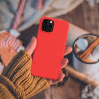Nillkin Super Frosted PRO Back Cover for iPhone 12/12 Pro 6.1 Red maciņš